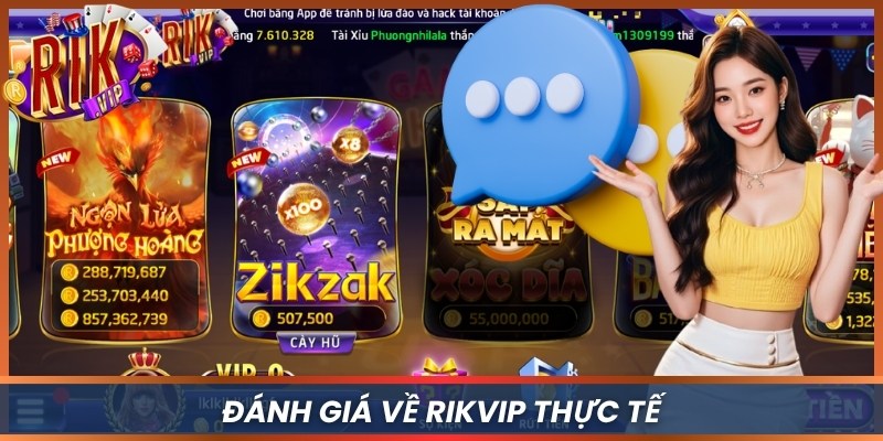 Đánh giá về Rikvip thực tế